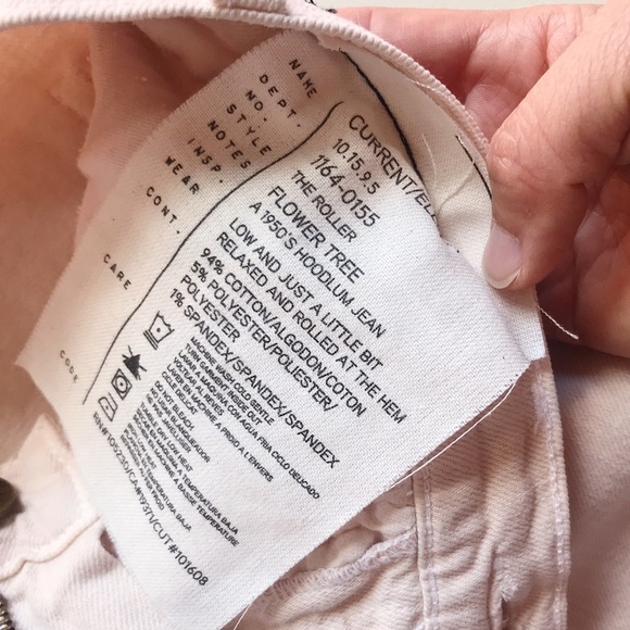 Current/Elliott | The Roller Pink Denim Pants - Picture 8 of 8